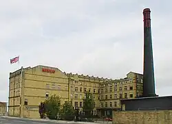 Briggella Mills, West Yorkshire, England Headquarters of Hield Bros. Ltd.