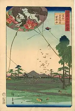 Hiroshige II Enshū Akiha (1859)