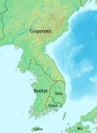 Korea in 375 AD