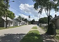 Street in Hope Mills (2020)