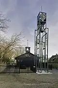 Wooden Dutch Reformed church with steel belfry