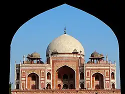 Humayun's Tomb Seen from Inside the West Gate