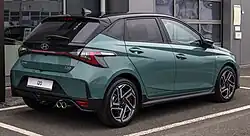 Facelift i20 N Line (BC3; rear)