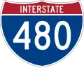 Interstate 480 marker