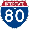 Interstate 80 marker
