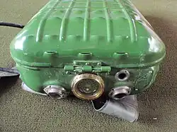IDA-71 rebreather top/front end showing ADV in the middle