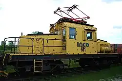 One of two INCO electric engines on display