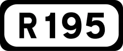 R195 road shield}}