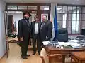 Rabbi Raskin meeting with Mr. Neoklis Sylikiotis, Minister of Commerce, Industry and Tourism 2012