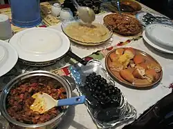 A Ramadan dinner in Tanzania