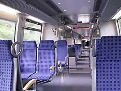 Inside Euroregiobahn-Train