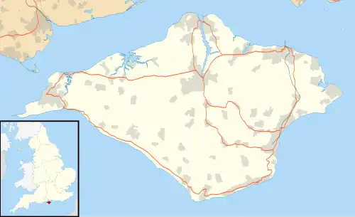 Counties 3 Hampshire is located in Isle of Wight