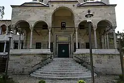 Front porch of the Ayazma Mosque