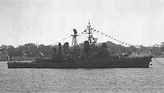 Intrepido anchored in 1971.