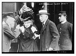Laura Spelman Rockefeller and J.D. Rockefeller, 1911