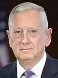 Retired General James Mattis,[30] former commander of the United States Central Command