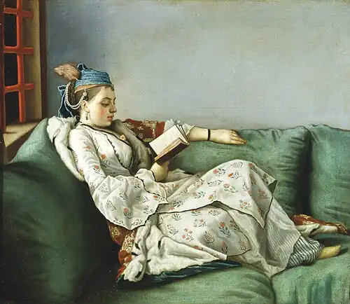 Madame Adélaïde in Turkish dress, Liotard (1753)