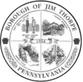 Official seal of Jim Thorpe, Pennsylvania