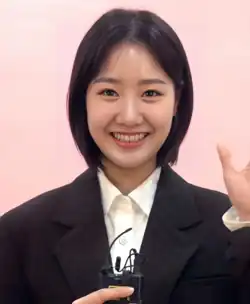 Jin Ji-hee smiling for the camera in 2023