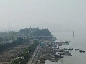 Jin River waterfront