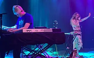 Jockstrap performing in 2023