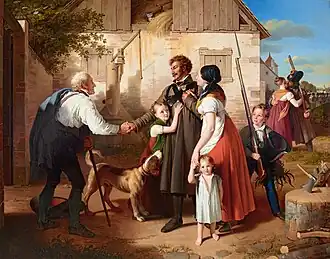 The Homecoming of the Militiaman, 1820