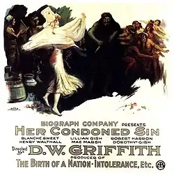 Theatrical release poster showing Biblical epic scenes