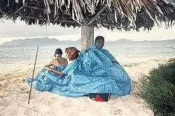 Jule Campbell and Roshumba Williams 1989