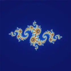 Julia set for fc, c = −0.8 + 0.156i