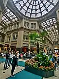 In the rotunda of the Mädler Arcade Gallery