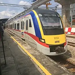 Class 92 SCS 34 at Subang Jaya