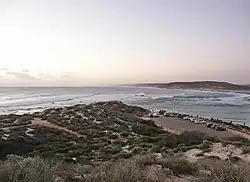 Murchison River mouth at sunset