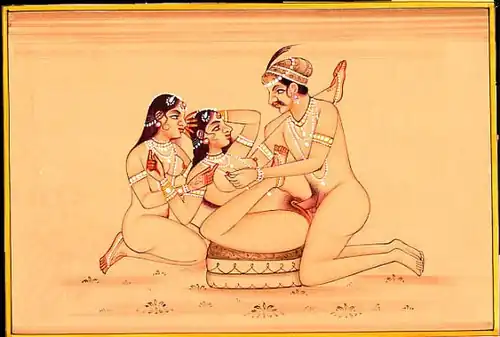 Kama Sutra illustration, circa 19th Century