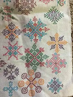 Motifs of kasuti embroidery