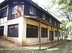 A two-storey building