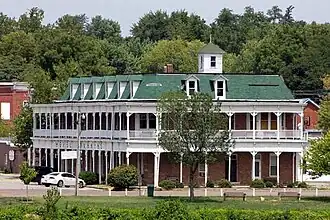 Historic Hotel Manning, built in the 1890s.