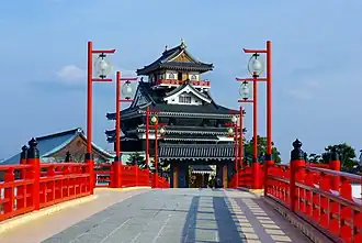 Kiyosu Castle and Kiyosu Castle Park in Kiyosu