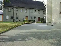 Former monastery in Wągłczew, now Catholic parish