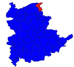 Location in Shan State