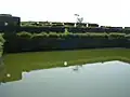 Water tank at the centre of Kolaba Fort