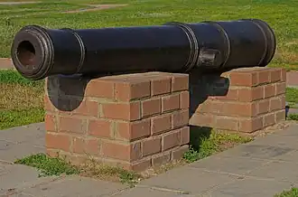 12-foot cannon of the Kamensky plant, 1704