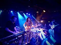Kongos performing at Dingwalls, London, 2016