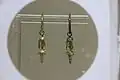 Golden earrings of Daegaya.