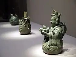 Korea Goryeo dynasty object of a seated immortal