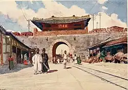 Painting by Constance J. D. Coulson (1910)