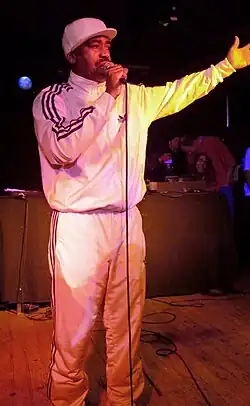 Kurtis Blow performing in Hannover, Germany on March 30, 2012