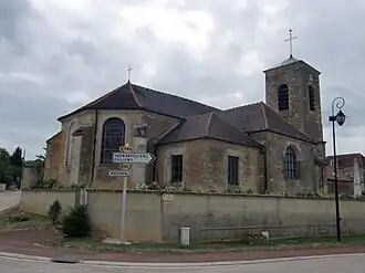 The church in Lévigny