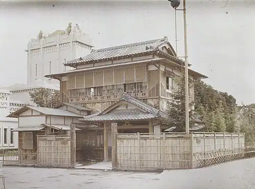 The pavilion of Japan by Shichigoro Yamada and Iwakichi Miyamoto
