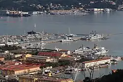 La Spezia port view by Oldypak lp