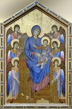 Maestà, Cimabue,  1280, Louvre